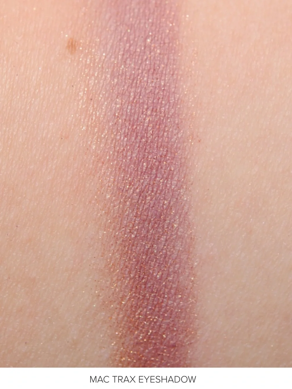 MAC Cosmetics Velvet Eyeshadow in Trax - Swatched &:Discontinued